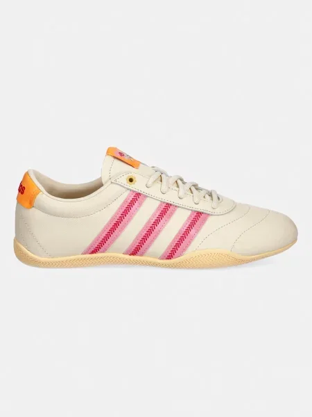 Usnjene superge adidas Grand Court bež