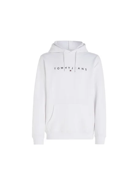 Geacă de blugi Tommy Hilfiger cu autograf alb