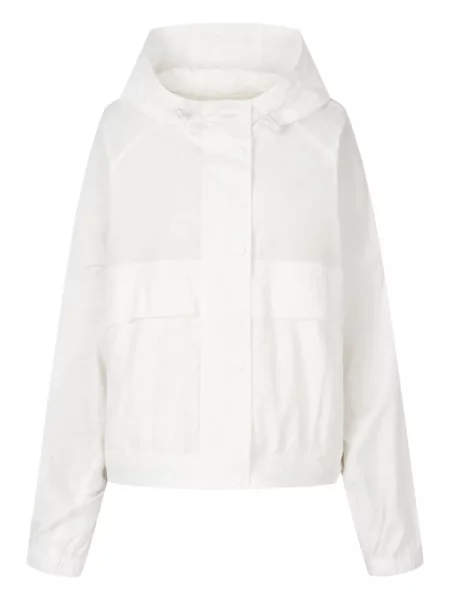 Geacă Studio Tomboy cu glugă alb