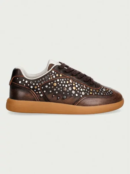 Liu Jo CONNOR 06 sneakers dámske kožené hnedá