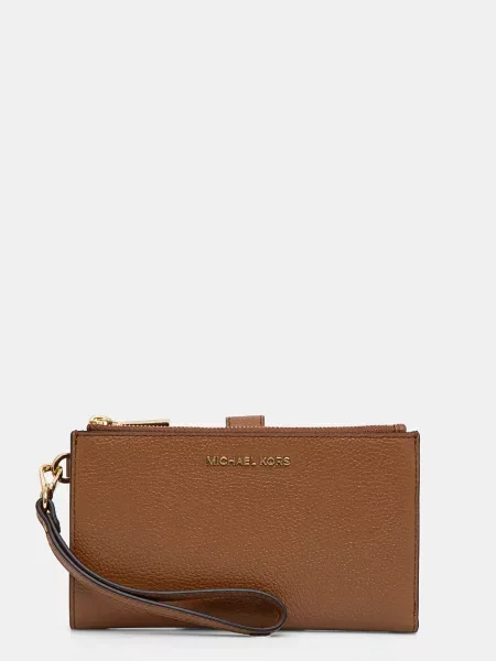 Portfel Michael Michael Kors brązowy