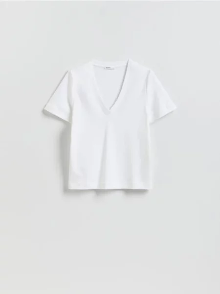 Reserved Tricou din alb