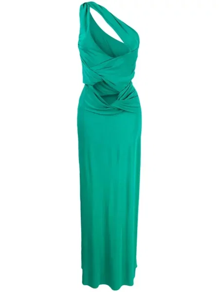 Rochie maxi Alberta Ferretti cu un umăr gol