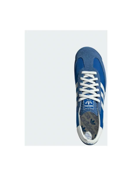 Sneakersy Adidas zamszowe niebieskie