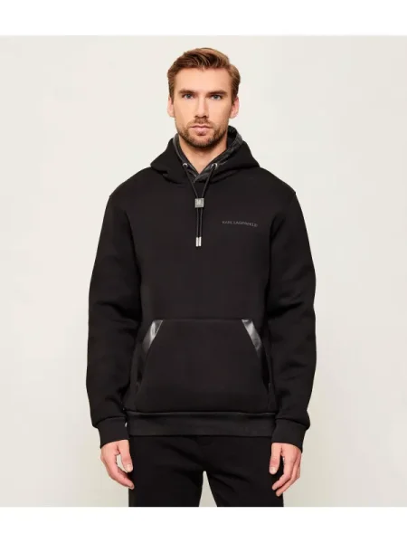Karl Lagerfeld Hanorac negru