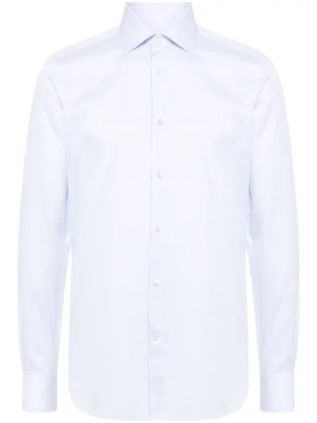 Cămașă Zegna cu dungi albastru