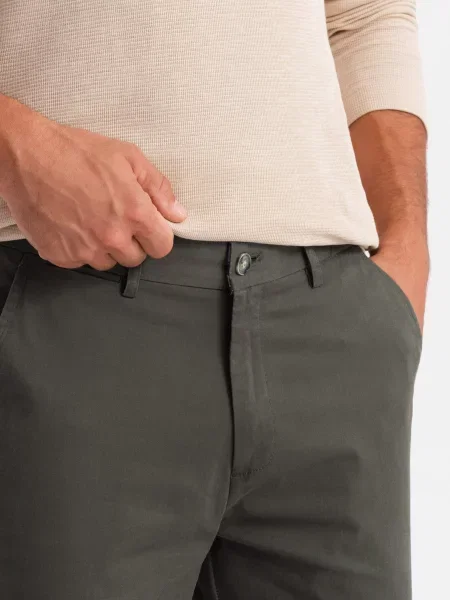 Chinos nohavice Ombre khaki