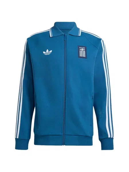 Pantaloni scurți Adidas cu autograf albastru
