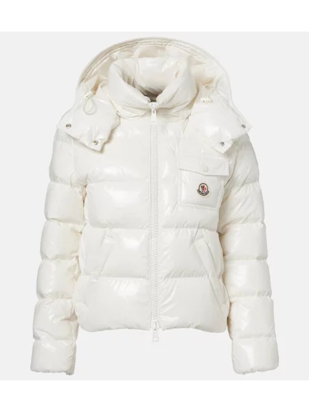 Geacă cu puf Moncler alb