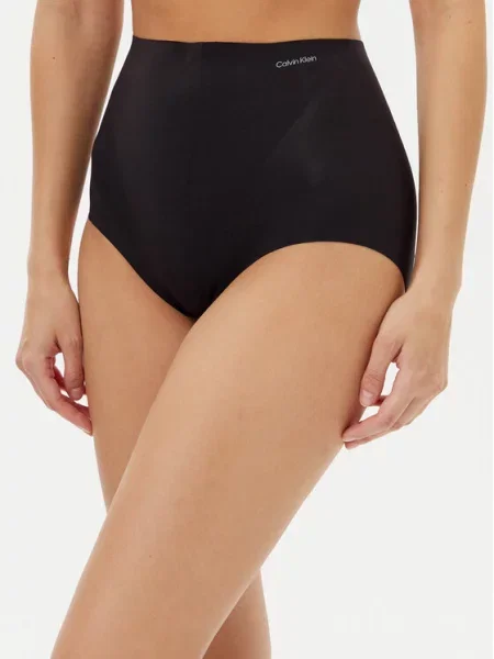 Calvin Klein Majtki Modelujące Stay-Put Stretch schwarz czarne