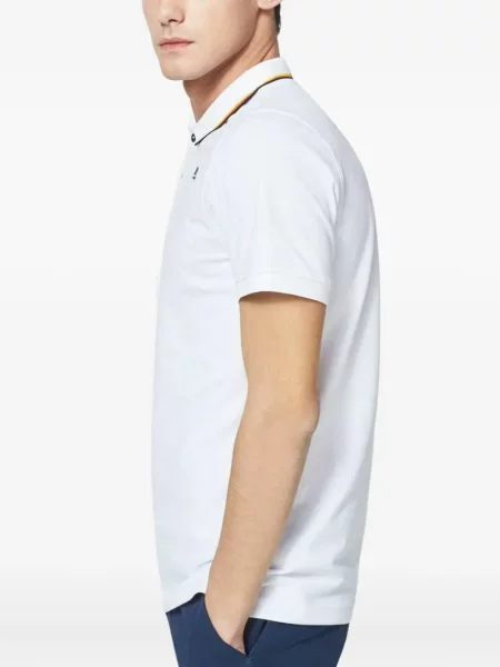 Gulerat polo K-way alb