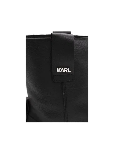 Botki Karl Lagerfeld czarne