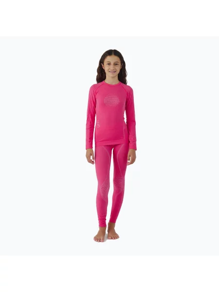 Set de lenjerie termoactivă pentru copii UYN Junior Visyon sweet pink roz