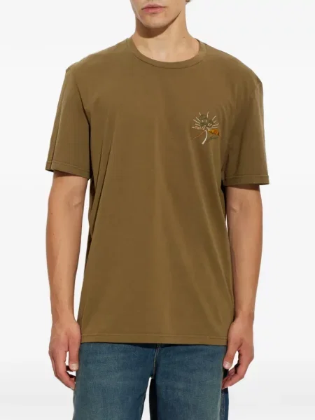 Tricou Marant cu broderie maro