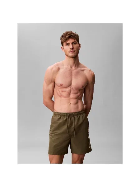 Gaćice Calvin Klein Jeans s vezicama zelena