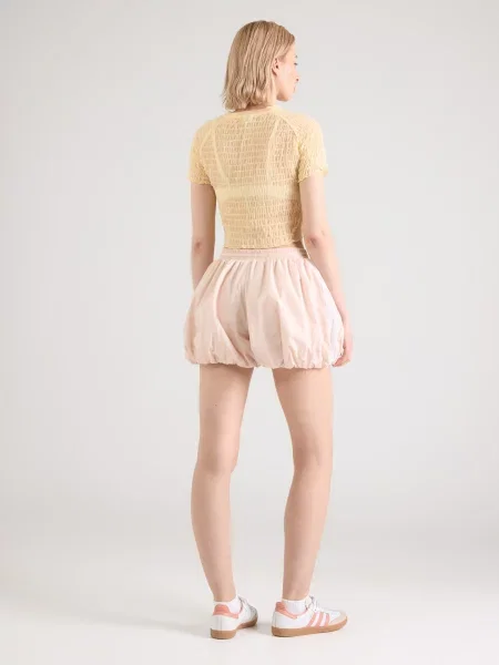ADIDAS ORIGINALS Pantaloni roz pastel alb