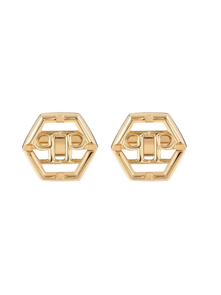 Kolczyki Philipp Plein żółte