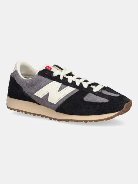 Σουέτ αθλητικά παπούτσια New Balance μαύρο