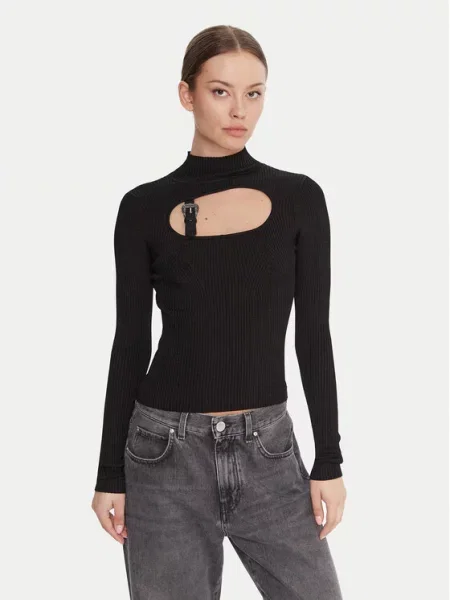 Versace Jeans Couture Ζιβάγκο μαύρο