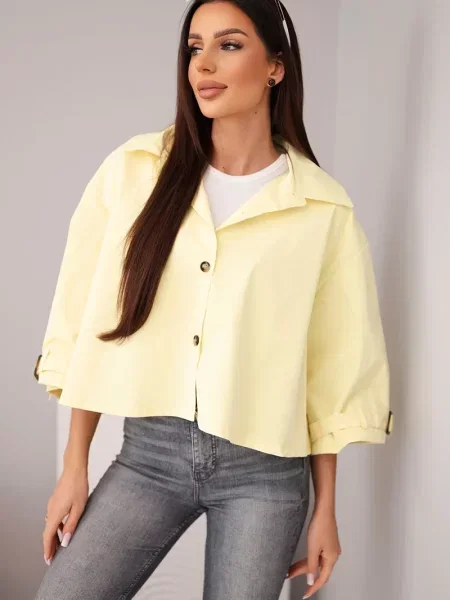 Kurtka Kesi Włoski żółta