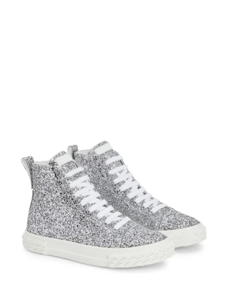 Sneakerși Giuseppe Zanotti argintiu