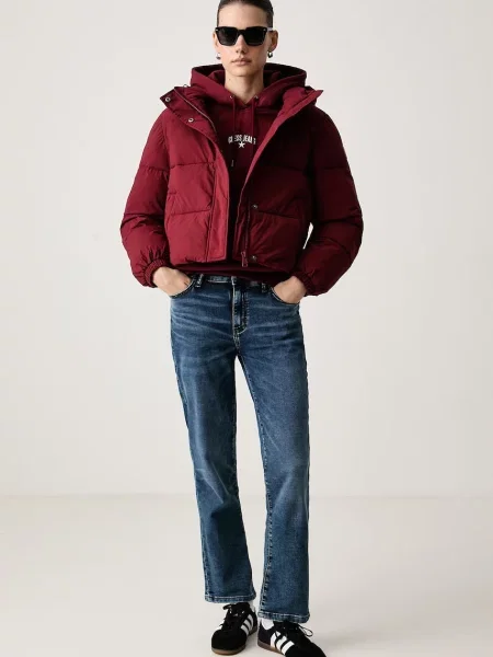 Guess Jeans кофта з капюшоном з бавовною