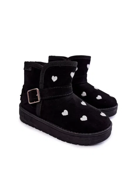 Gyerek hócsizma Big Star Shoes fekete