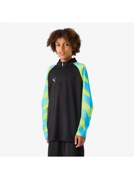 Bluza piłkarska dla dzieci Puma IndividualLIGA SMU na krótki czarna
