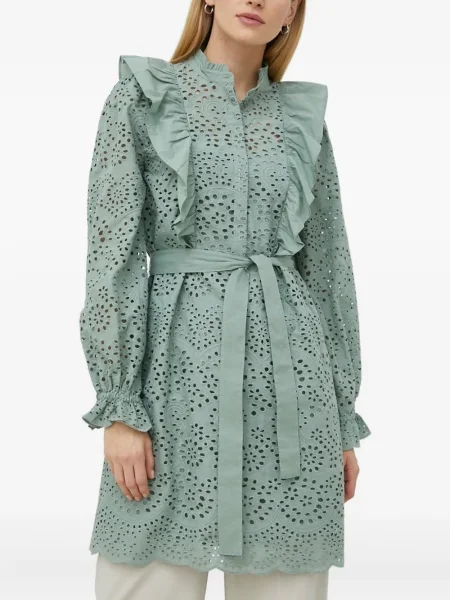 Rochie mini Bruuns Bazaar de costum verde