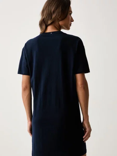 Tommy Hilfiger koszula nocna granatowa