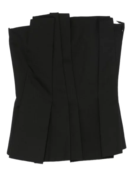 Plisovaná podprsenka Róhe černá