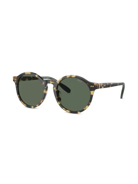 Ochelari de soare Polo Ralph Lauren cu imprimeu geometric negru