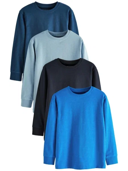 Next Tricou / bleumarin / deschis albastru