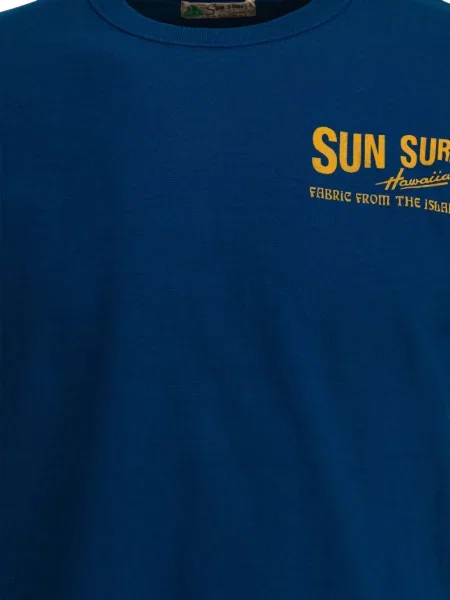 Tricou Sun Surf cu imagine albastru
