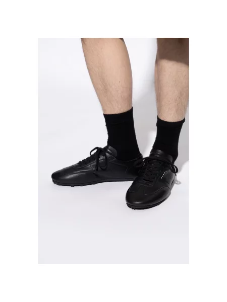 Sneakersy Marni skórzane czarne