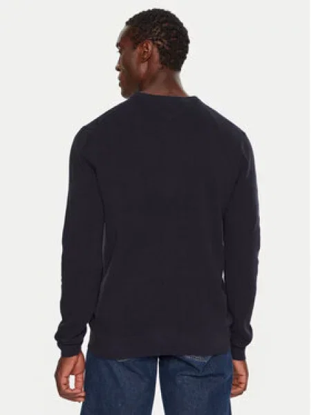 TOMMY HILFIGER Pulover ESSENTIAL morsko plava tamnoplava