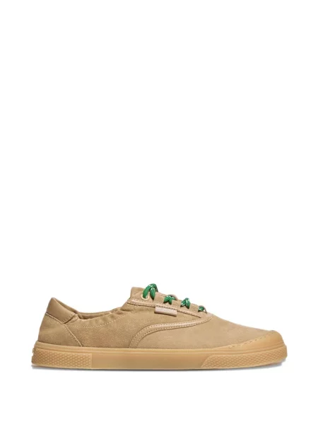 Sneakerși Moncler cu șireturi din dantelă