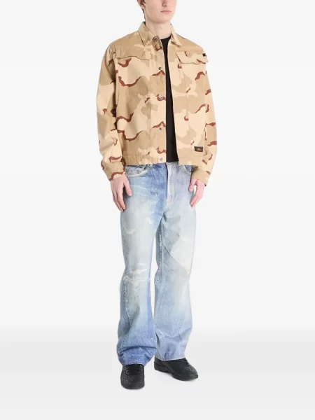 Cămașă Alpha Industries cu imagine cu model camuflaj