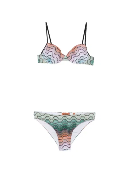 Kötött bikini Missoni narancsszínű