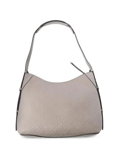 Geantă shopper Tory Burch din piele gri
