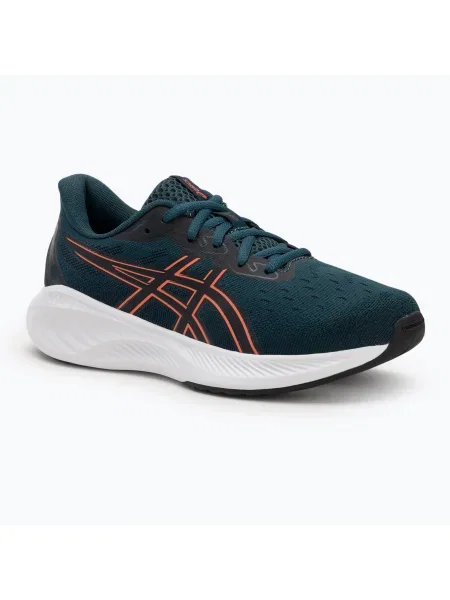 Детски обувки за бягане ASICS Gel-Cumulus 26 GS saxon green/coral reef зелено