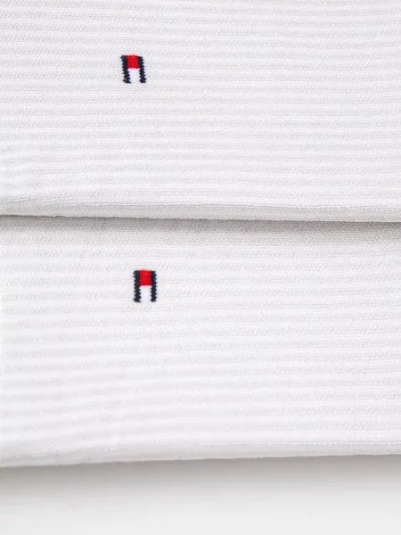 Tommy Hilfiger ponožky s viskózou bílé
