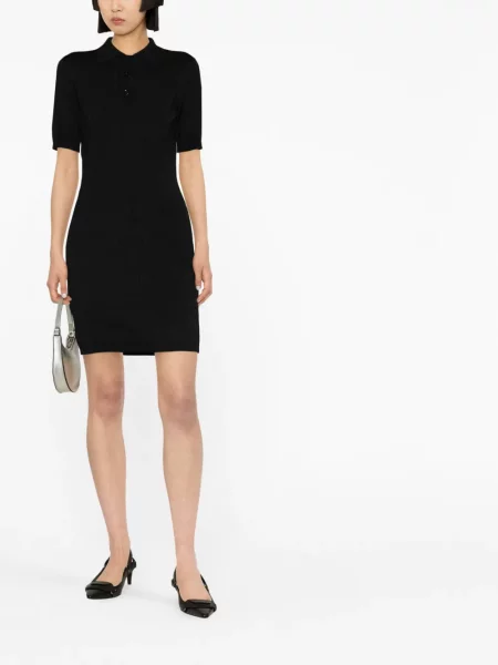 Trumpas mini suknelė Moschino juoda