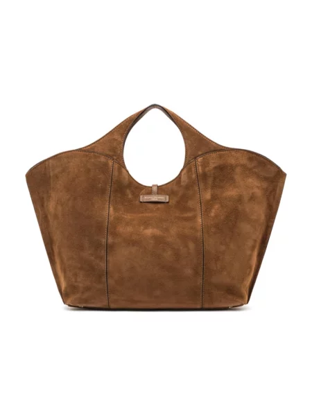 Shopperka Gianni Chiarini skórzana brązowa