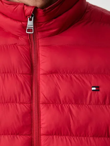 Tommy Hilfiger капитонирано яке мъжко червено