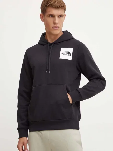 Hanorac cu glugă The North Face cu glugă negru