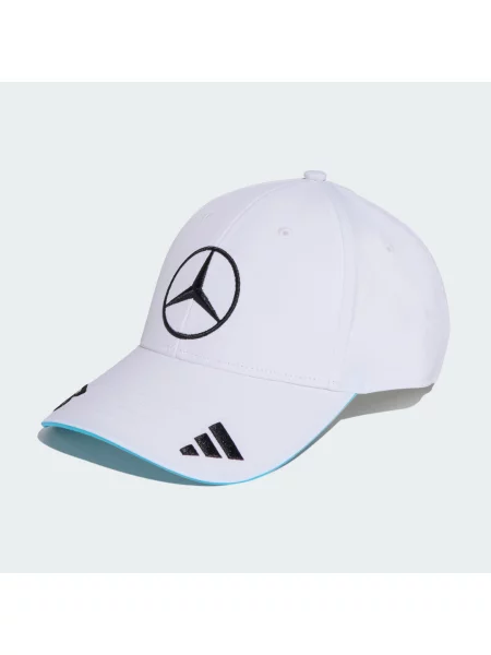 Kšiltovka George Russell Mercedes – AMG Petronas Formula One Team bílá