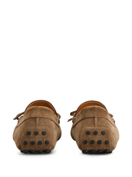 Pantofi loafer Tod's cu funde maro