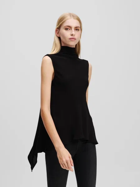 Karl Lagerfeld Bluza črna