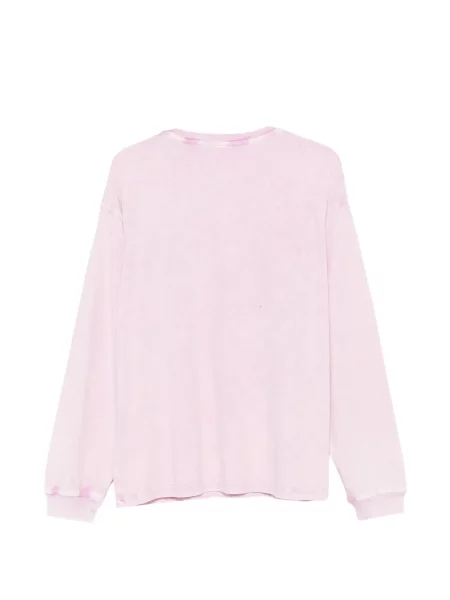Tricou Diesel cu broderie roz